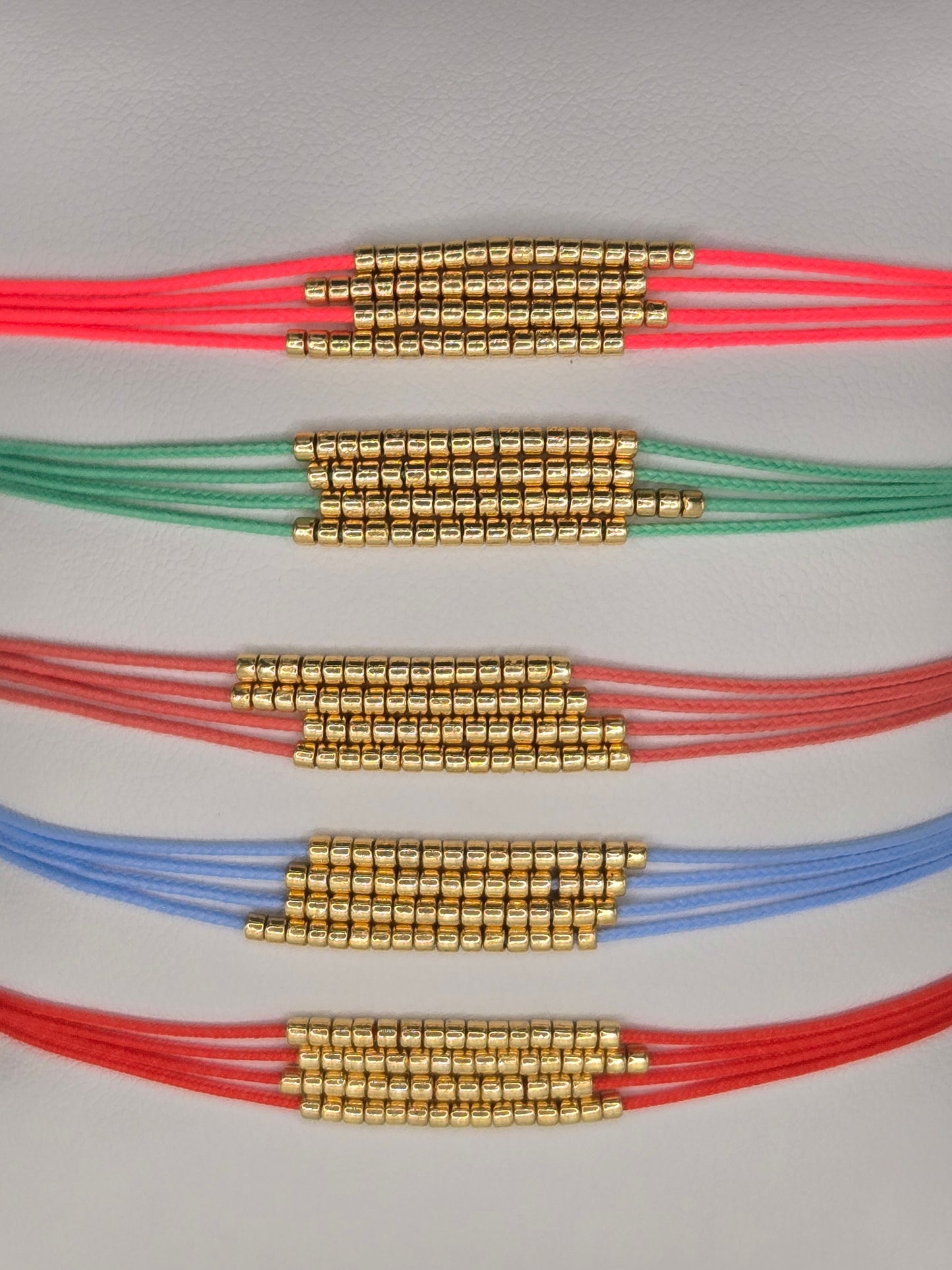 Caroline fluo pink bracelet