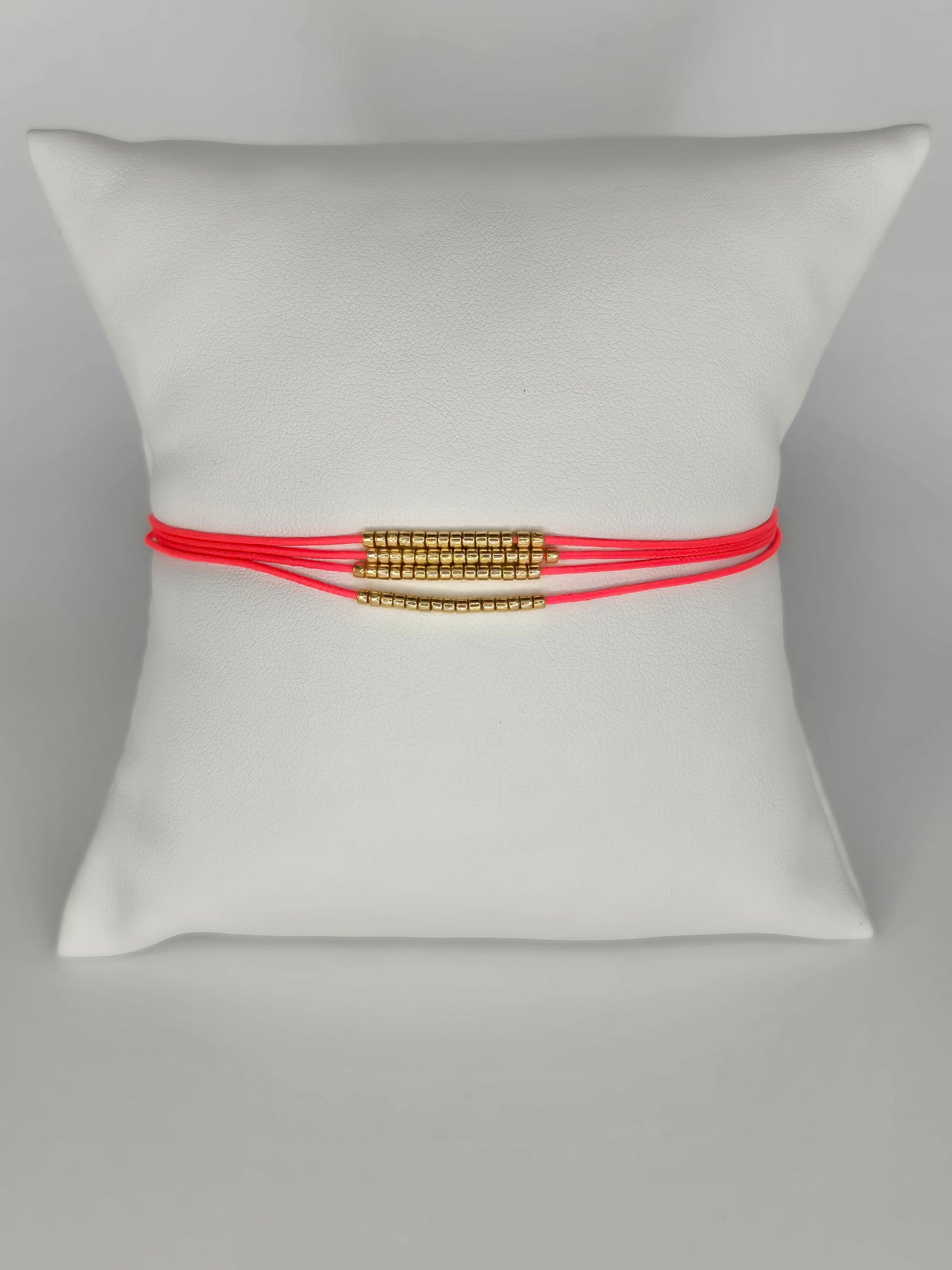 Caroline fluo pink bracelet