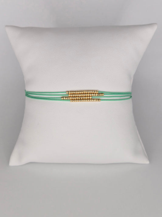Caroline green bracelet