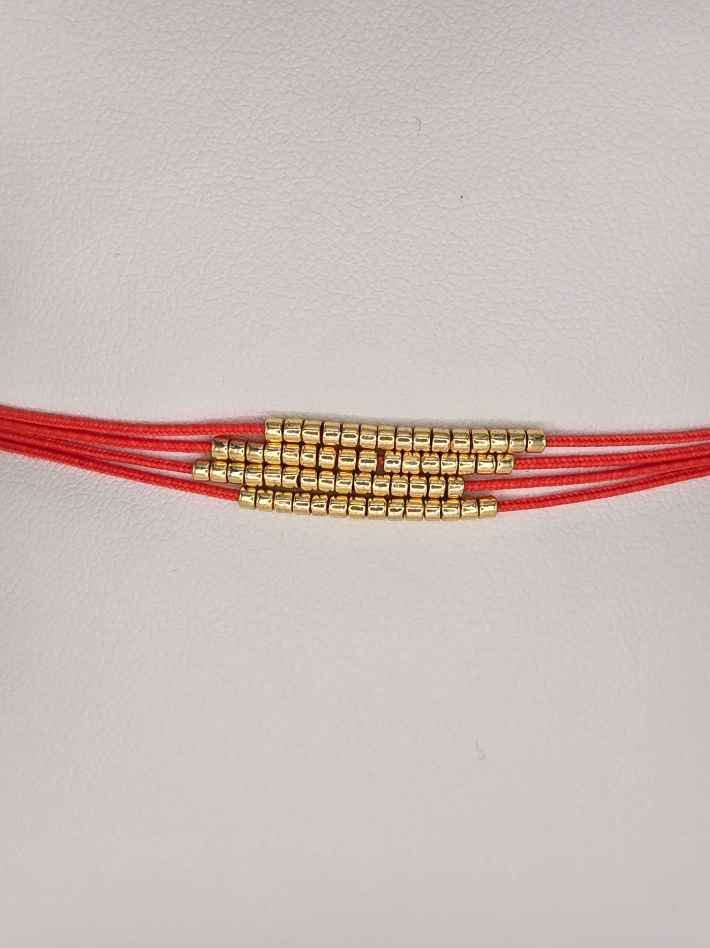 Caroline red bracelet