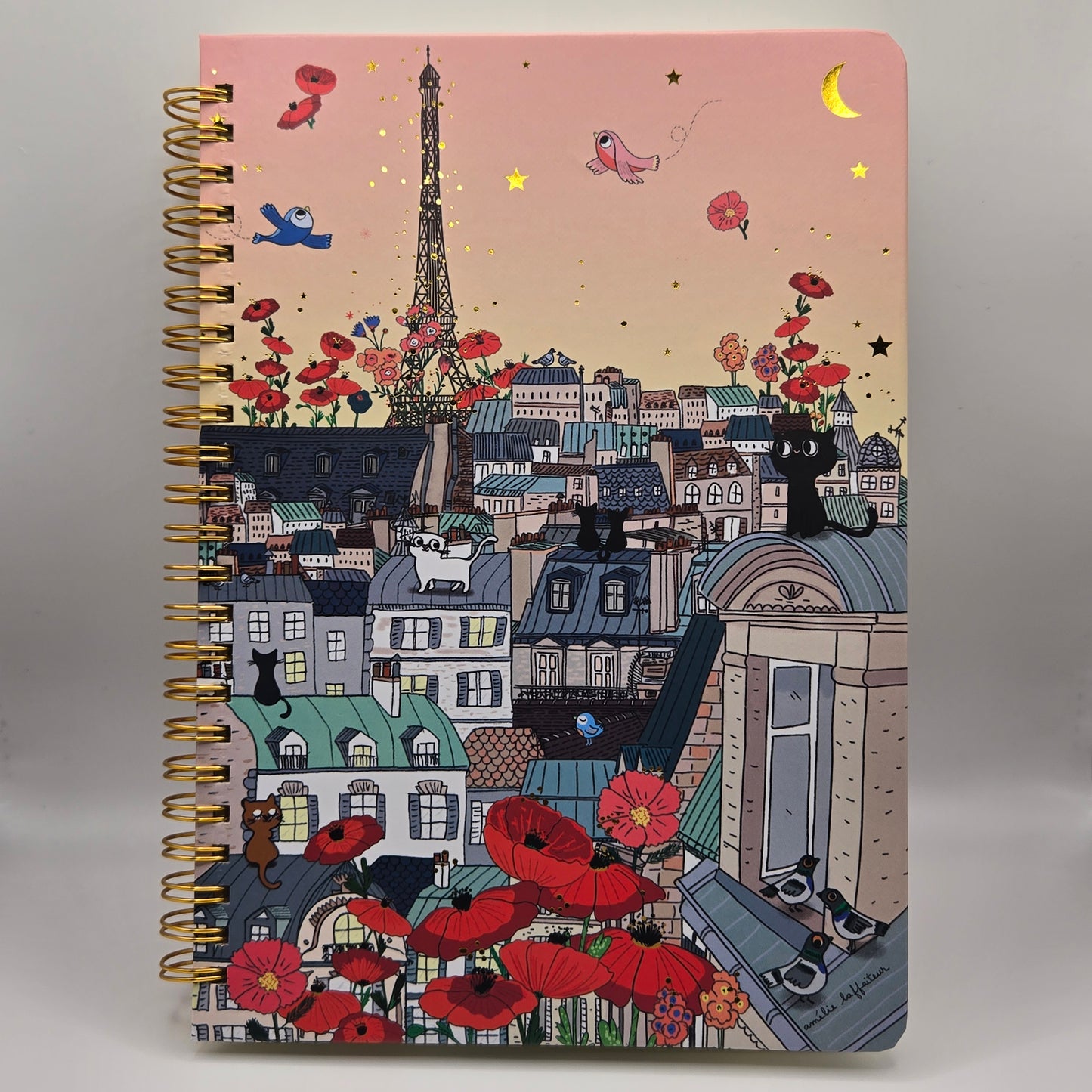 Notebook poppies (large)