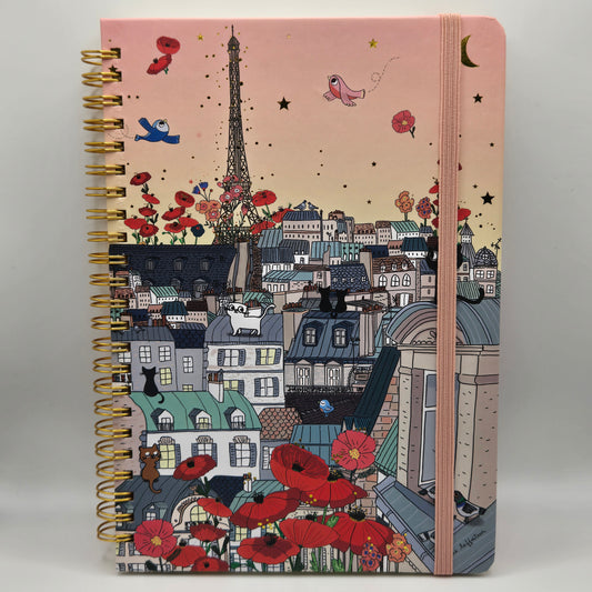 Notebook poppies (large)