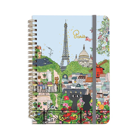 Notebook view of Paris