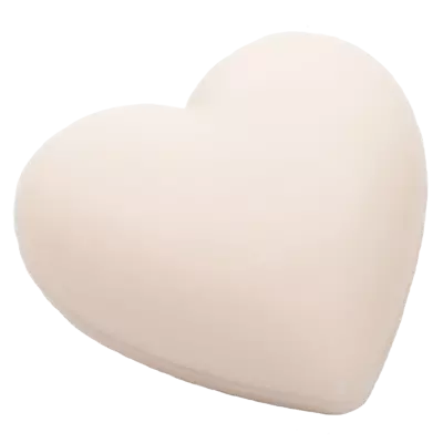 Mini heart cotton flower soap, 0.88oz