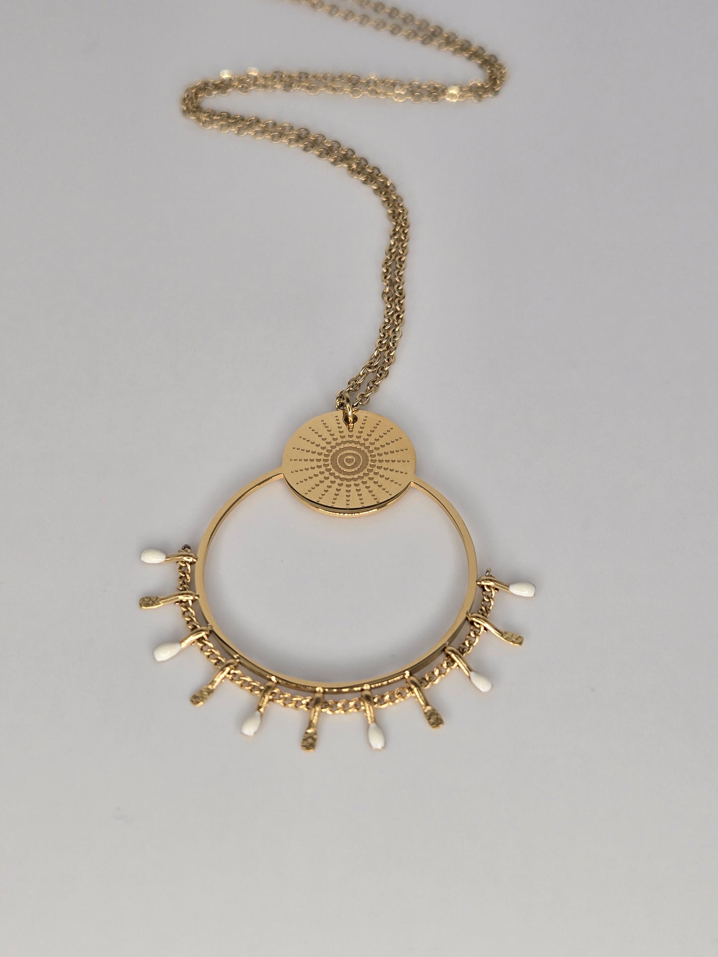 White Sun necklace
