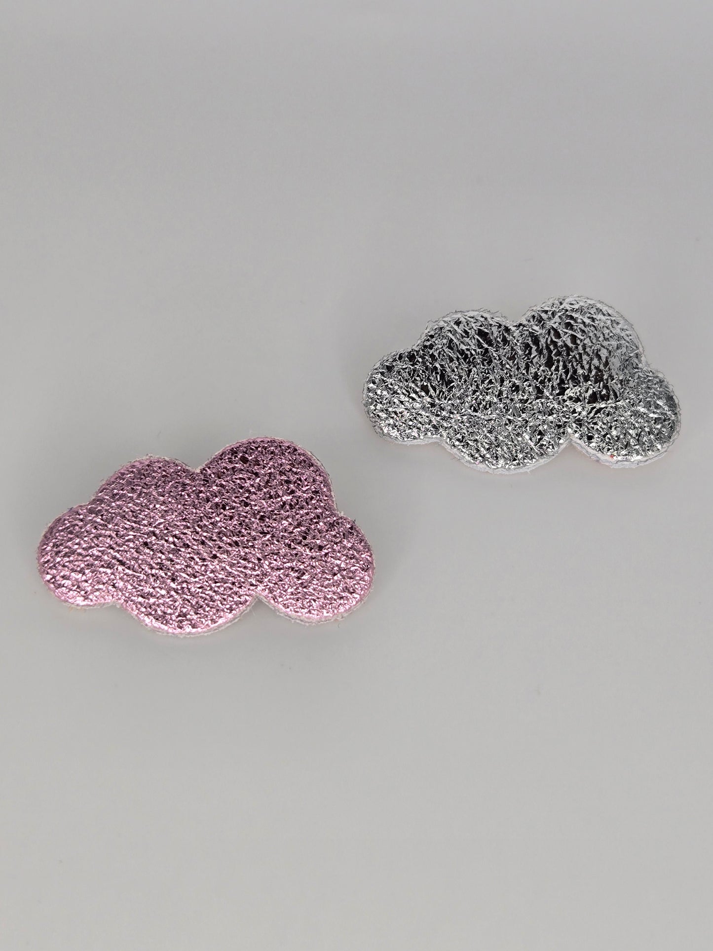 Pink cloud brooch