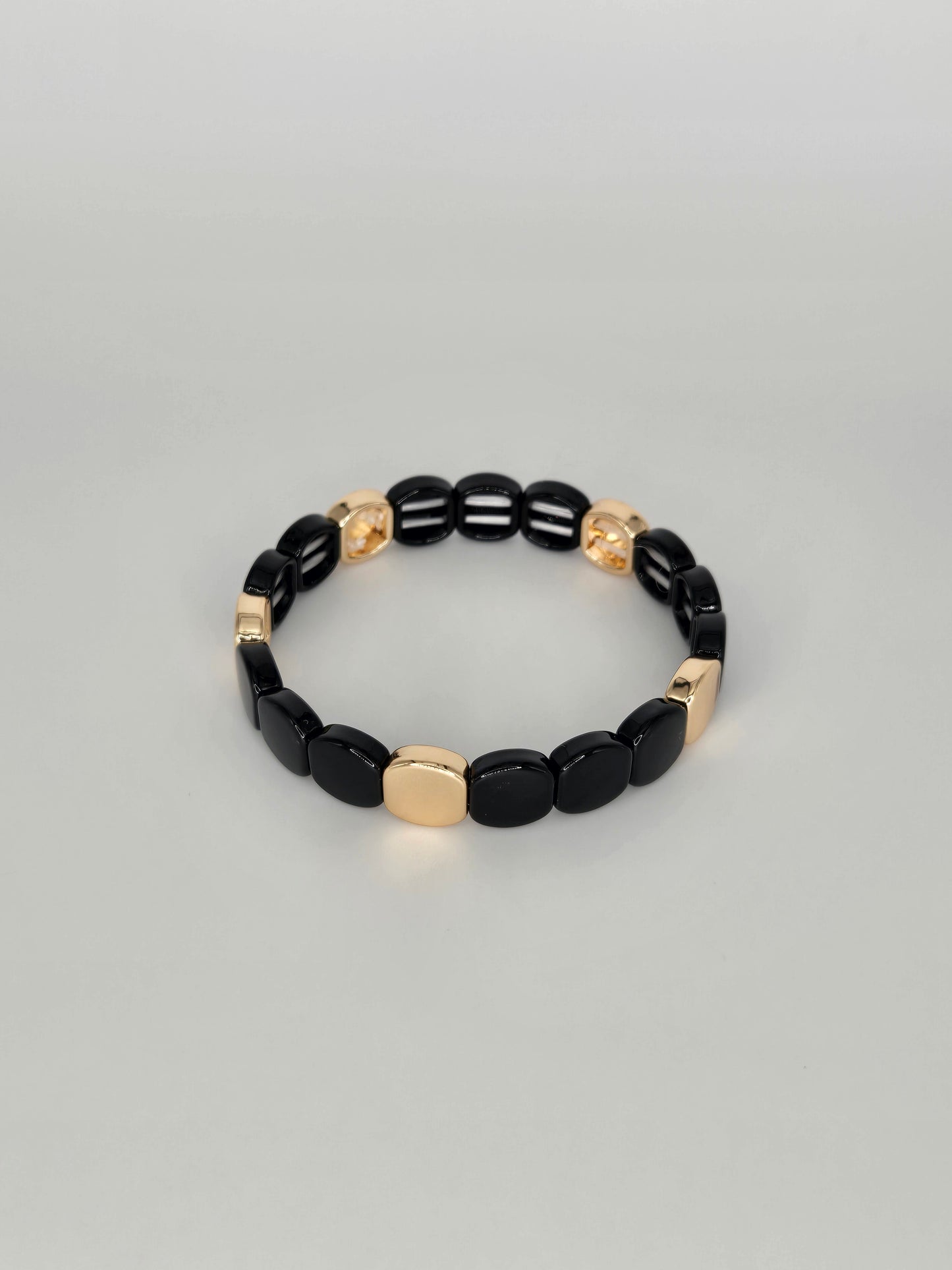 Bee black bracelet