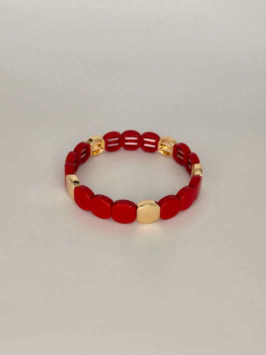 Bee red bracelet