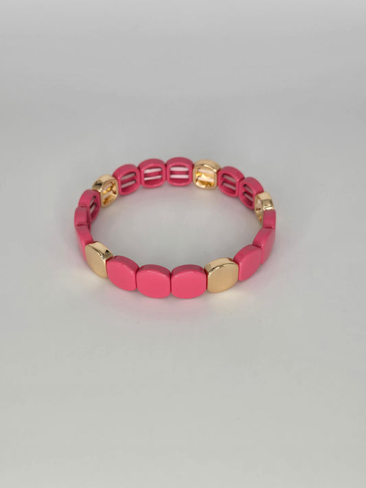 Bee pink bracelet