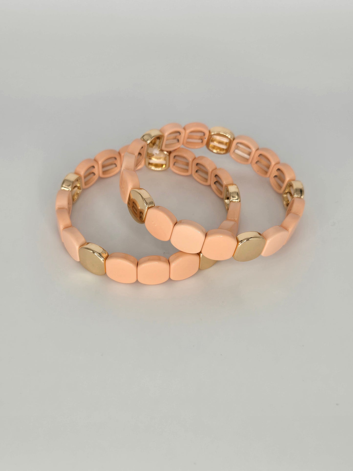 Bee baby pink bracelet