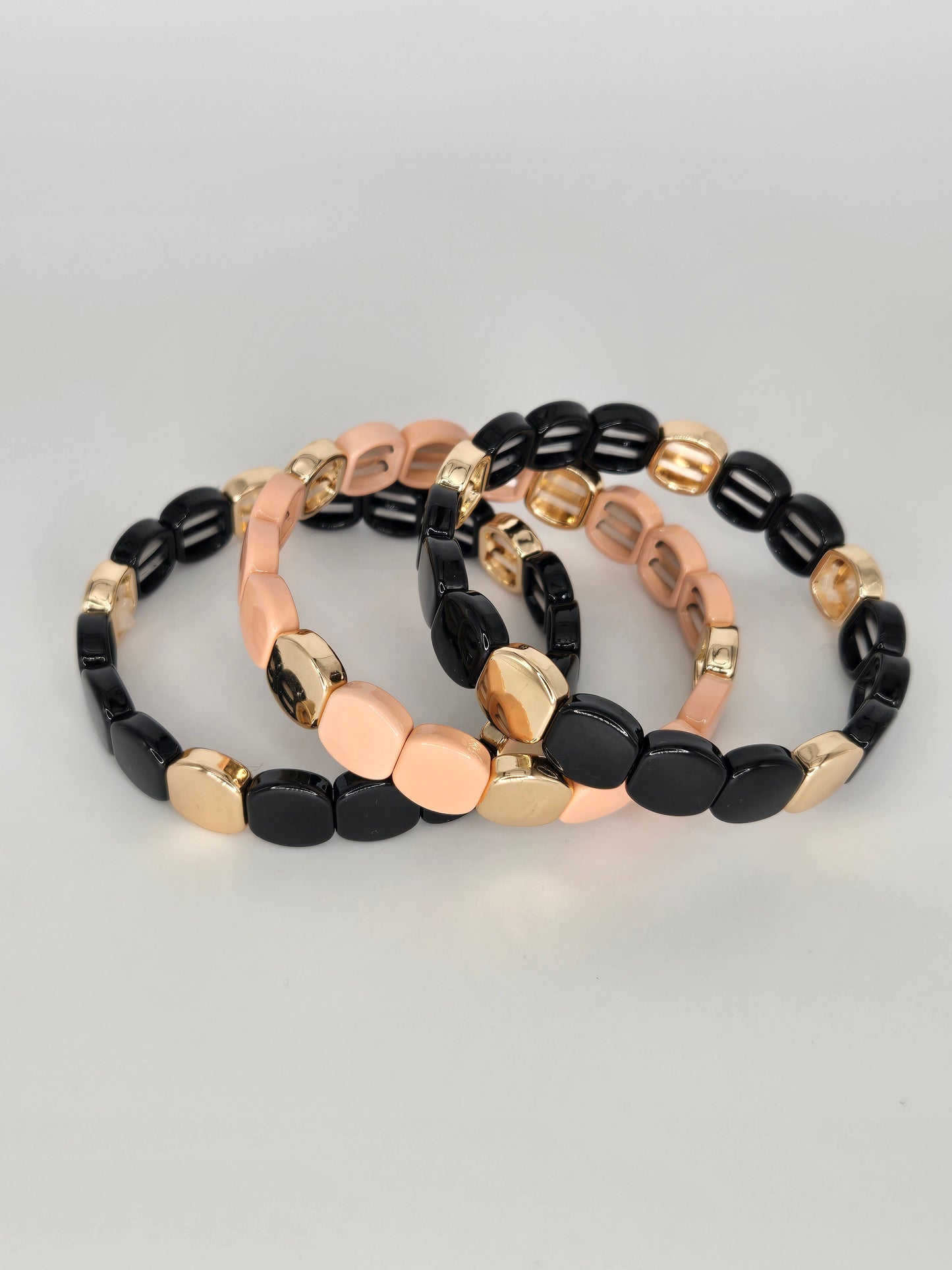 Bee black bracelet