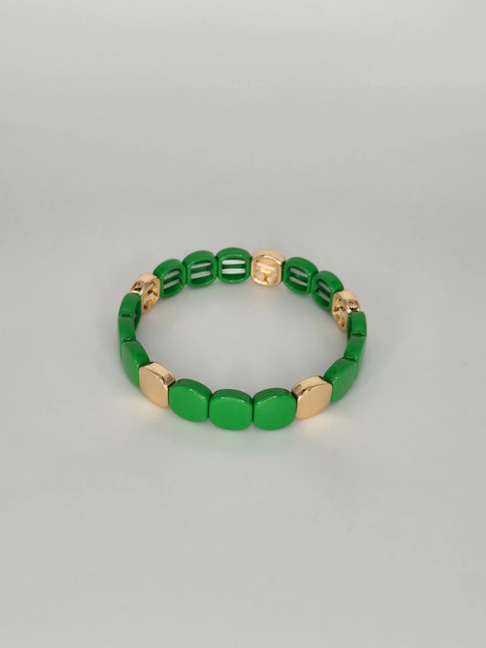 Bee green bracelet