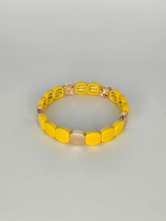 Bee yellow bracelet