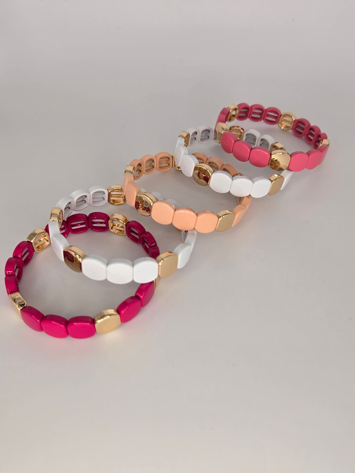 Bee pink bracelet