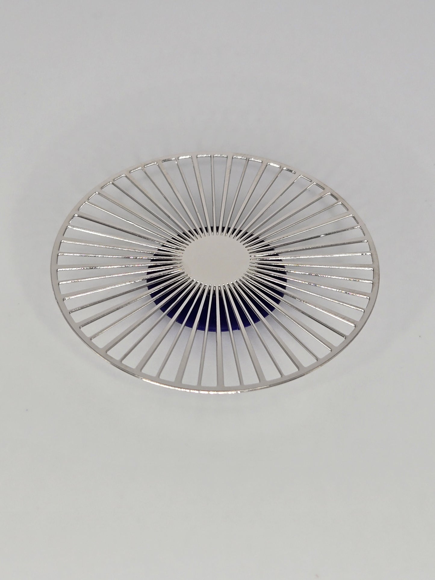 Silver "Solar" brooch