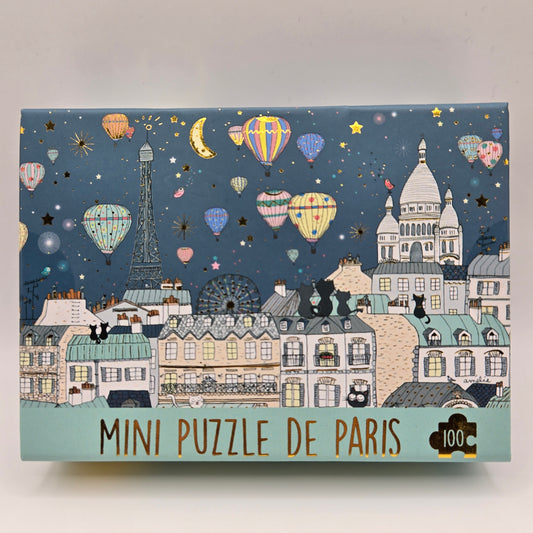 Mini puzzle Air hot balloons in Paris