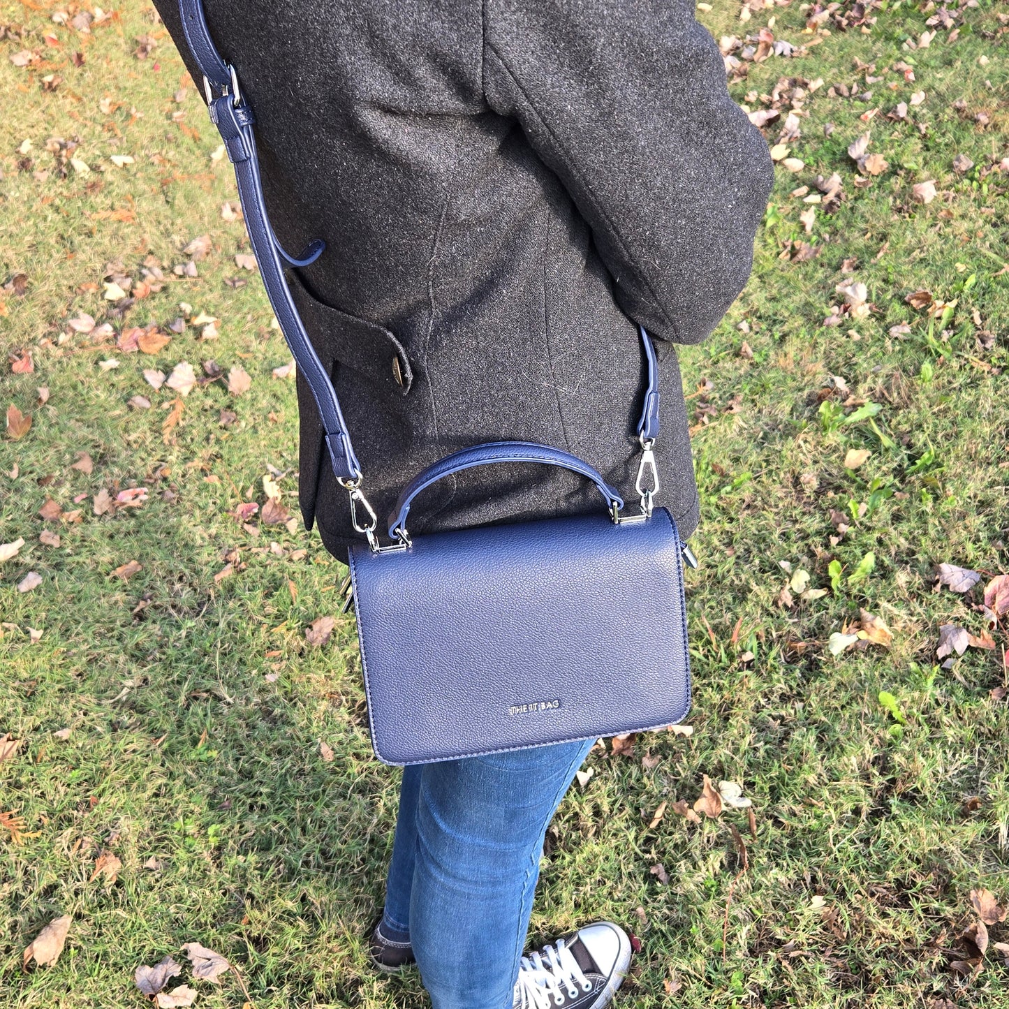 Marta mini hand bag Navy