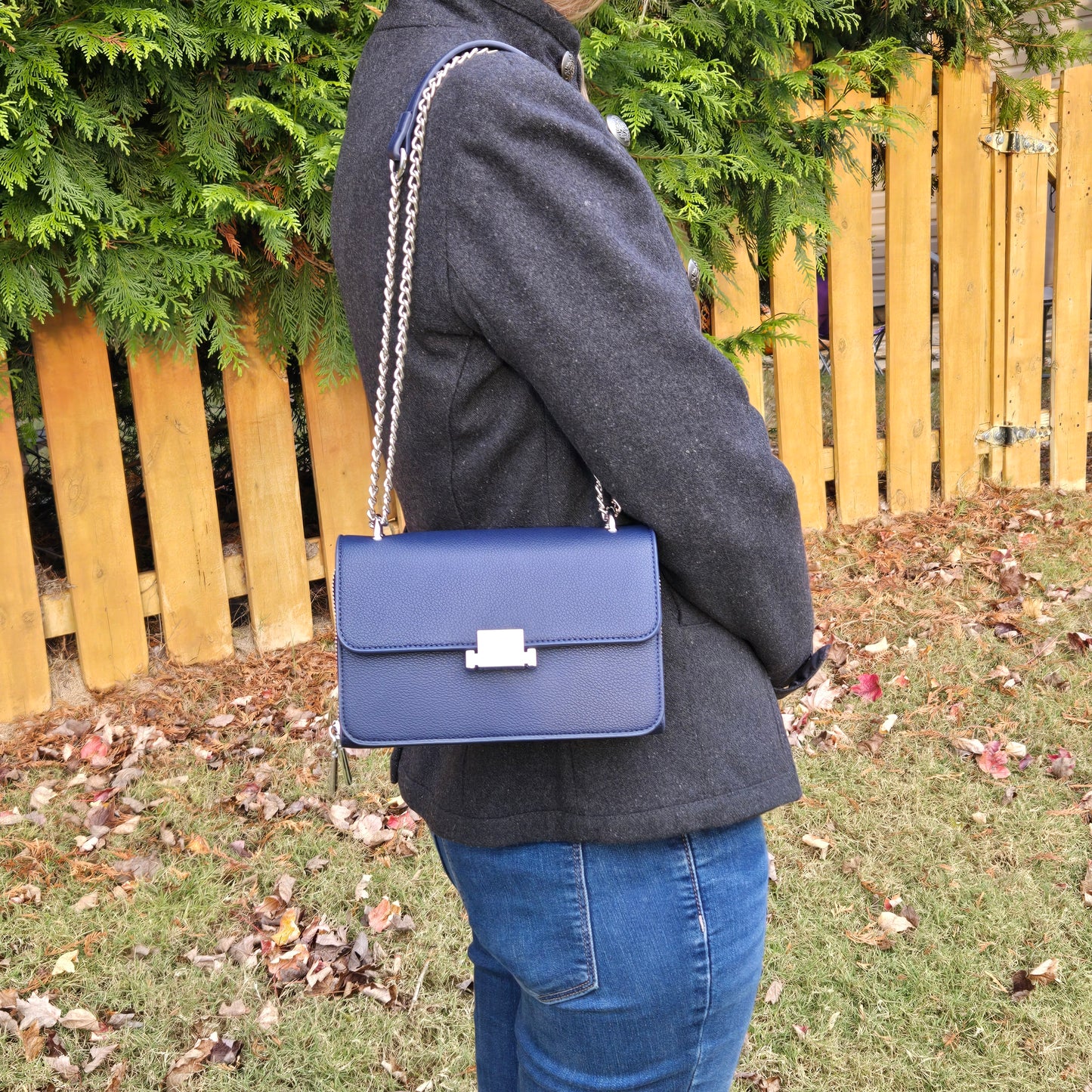 Lea crossbody bag navy