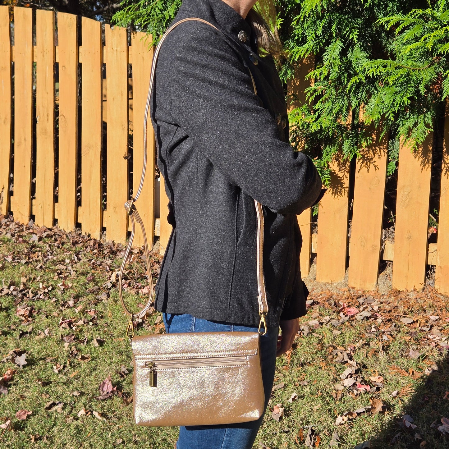 Ana crossbody bag taupe