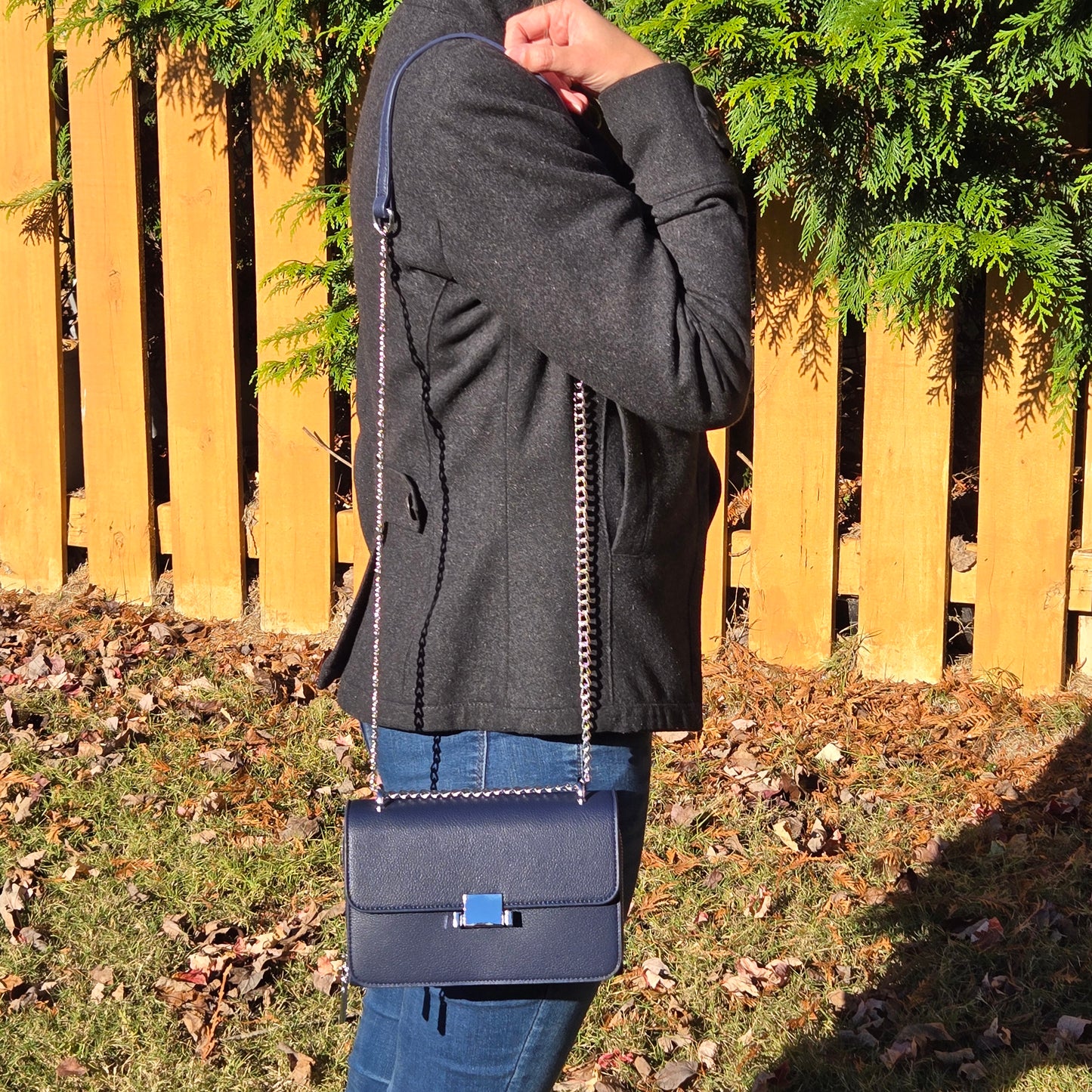 Lea crossbody bag navy