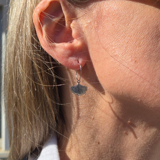 Ginkgo earring