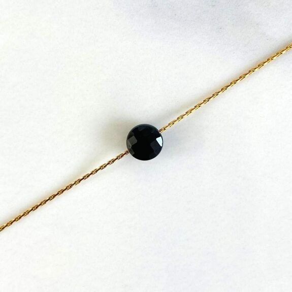 Mini moon dark necklace